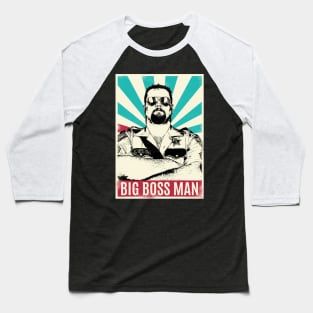 Vintage Retro Big Boss Man Baseball T-Shirt